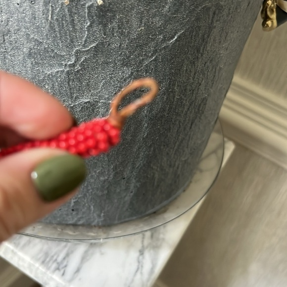 Red Tory Burch Bead Bracelet - Picture 6 of 6